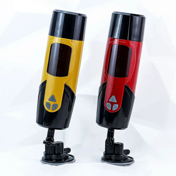 Âm đạo giả Dark Night Xoay - Thụt - Lắc Có Đế Gắn Tường