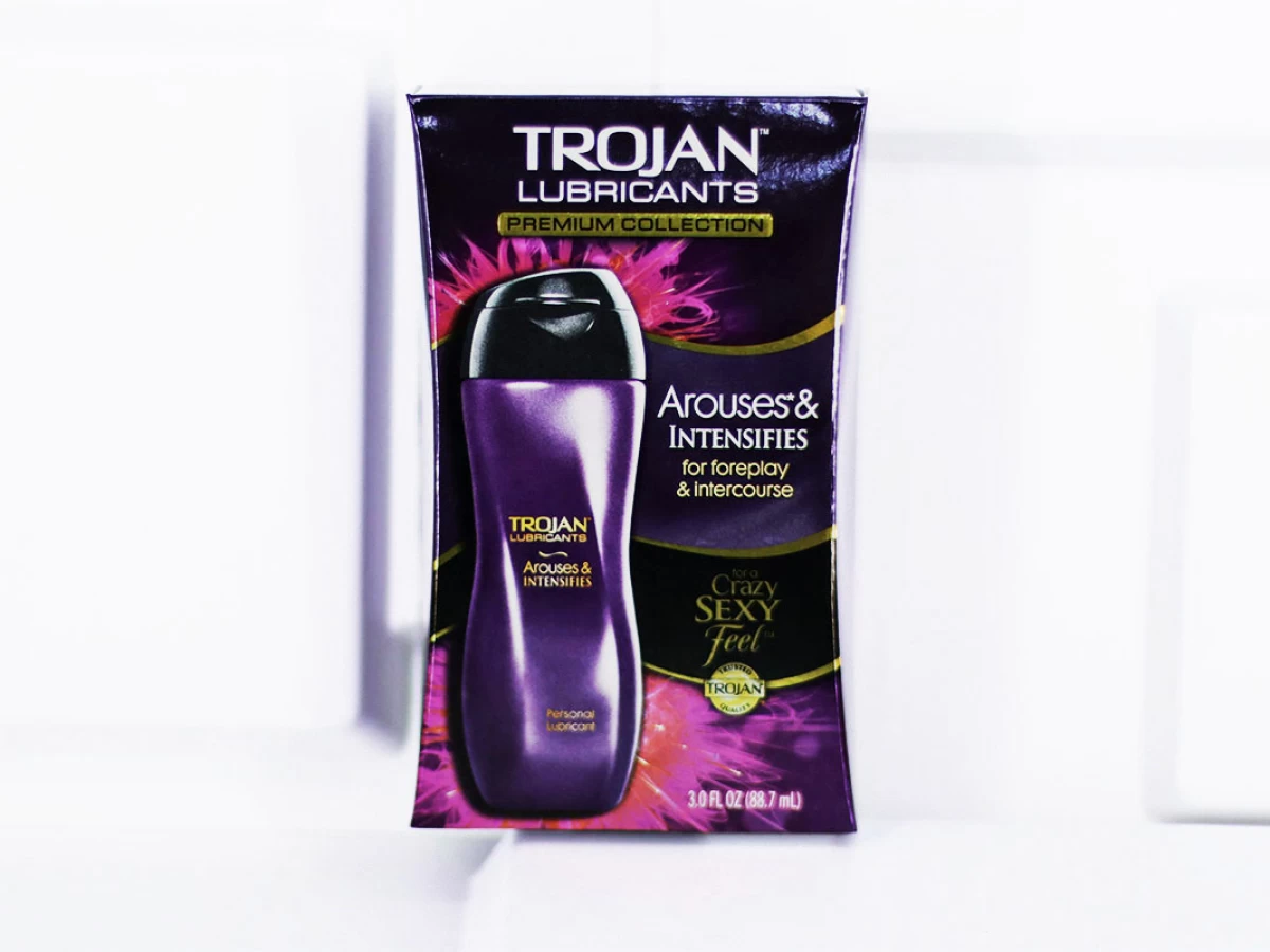 Gel b&ocirc;i trơn tăng kho&aacute;i cảm cho nữ Trojan Arouses Intensifies