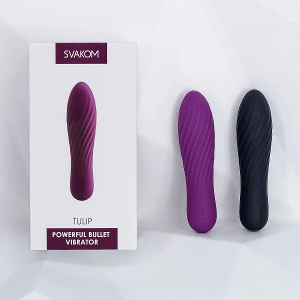 Trứng rung tình yêu nhỏ gọn Svakom Tulip pin sạc